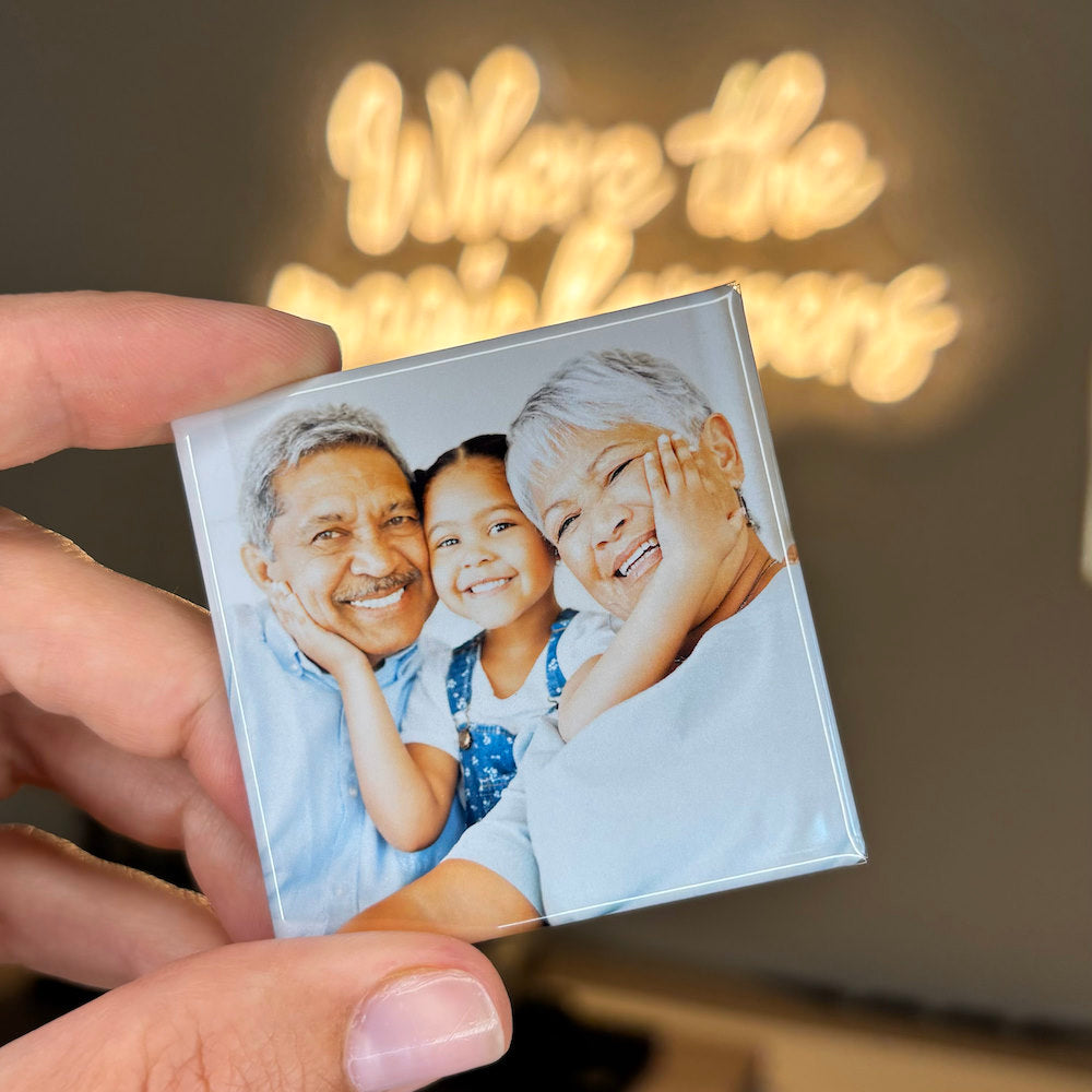 6 Custom Photo Magnets