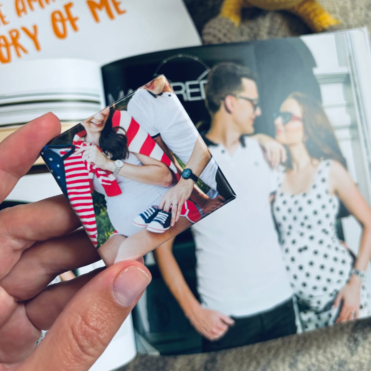 6 Custom Photo Magnets