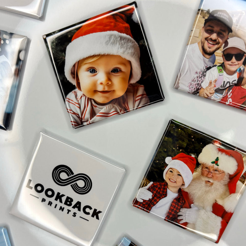 6 Custom Photo Magnets