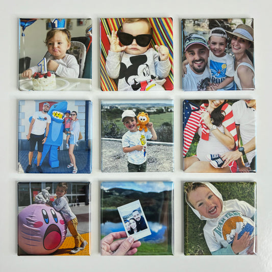 9 Custom Photo Magnets